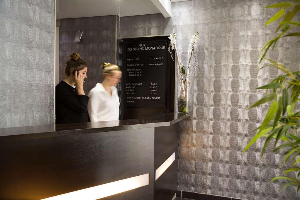 Hotel The Originals Du Grand Monarque Nantes Gare Interior photo